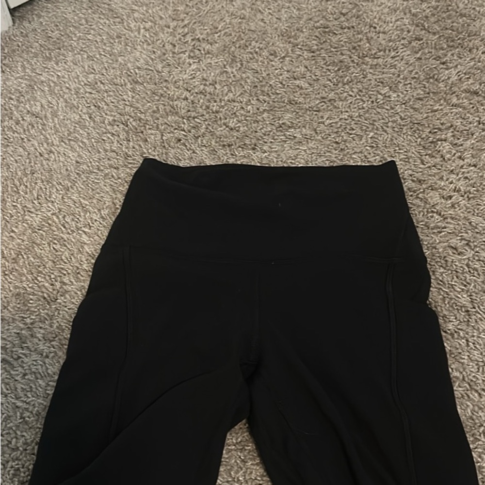 lululemon athletica Black Bike Shorts